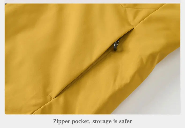 JNLN Unisex Waterproof Winter Fleece Jacket Windproof Thermal Outdoor Raincoat for Hiking Camping Skiing