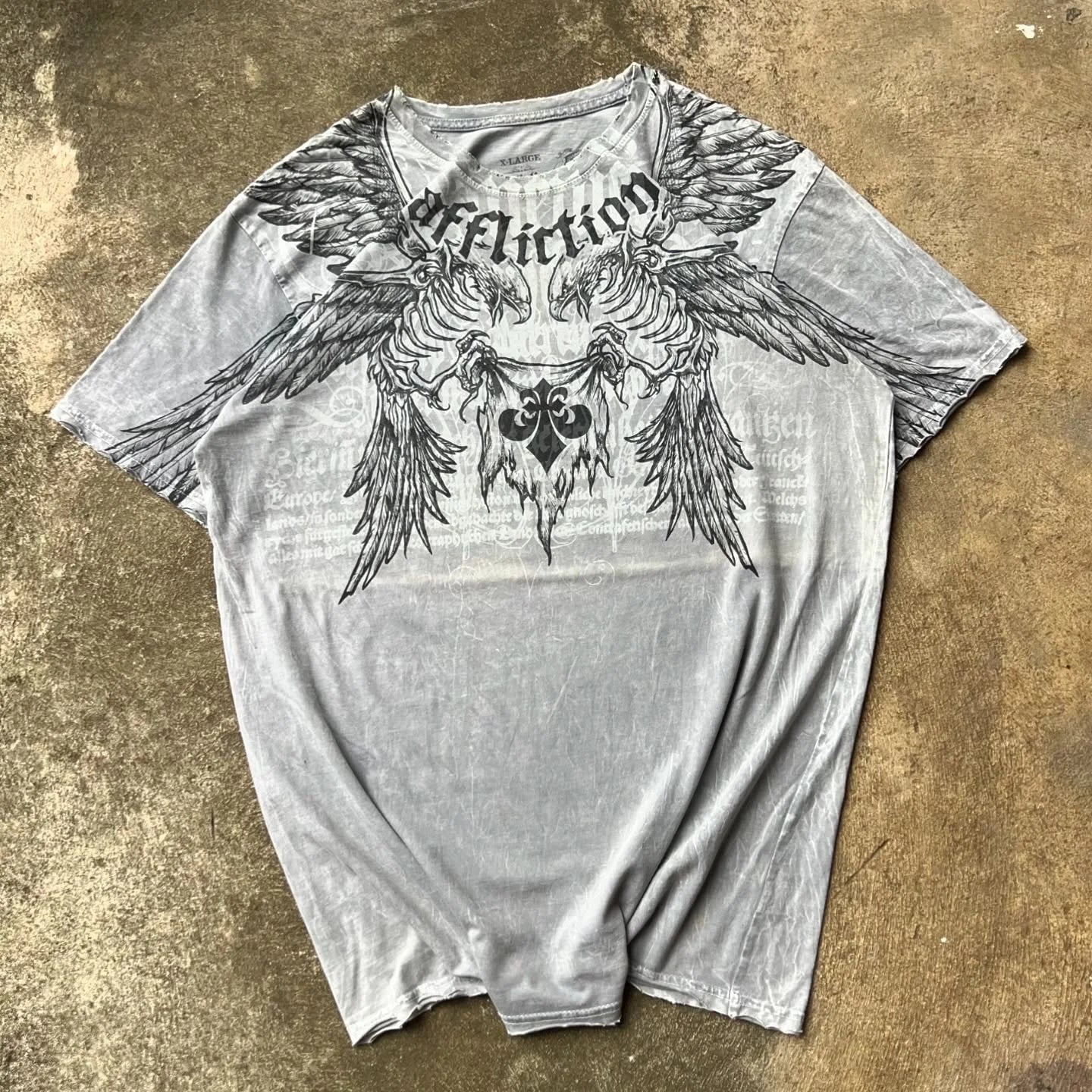 New Tapout Series T-Shirts Unisex Retro American Gothic Summer Casual Tops Hip-Hop Punk Printing Street Clothes