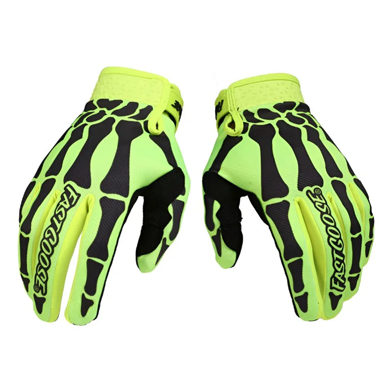 Motorcycle Off Road Racing Gloves Bicycles Cycling Sports Gloves Touchscreen Compatible Anti-Slip Riding Gloves for Motorcycle