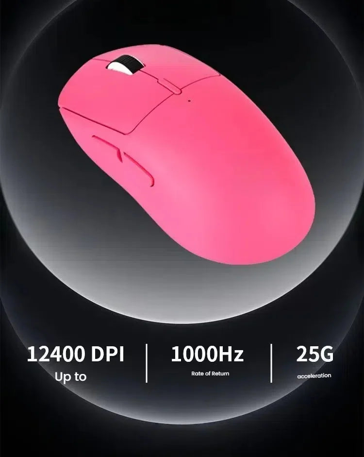 A New Generation M348 Lightweight Wireless Bluetooth Mouse 6-speed 6400DPI1K Return Rate Ultra-low Delay E-sports Sensor