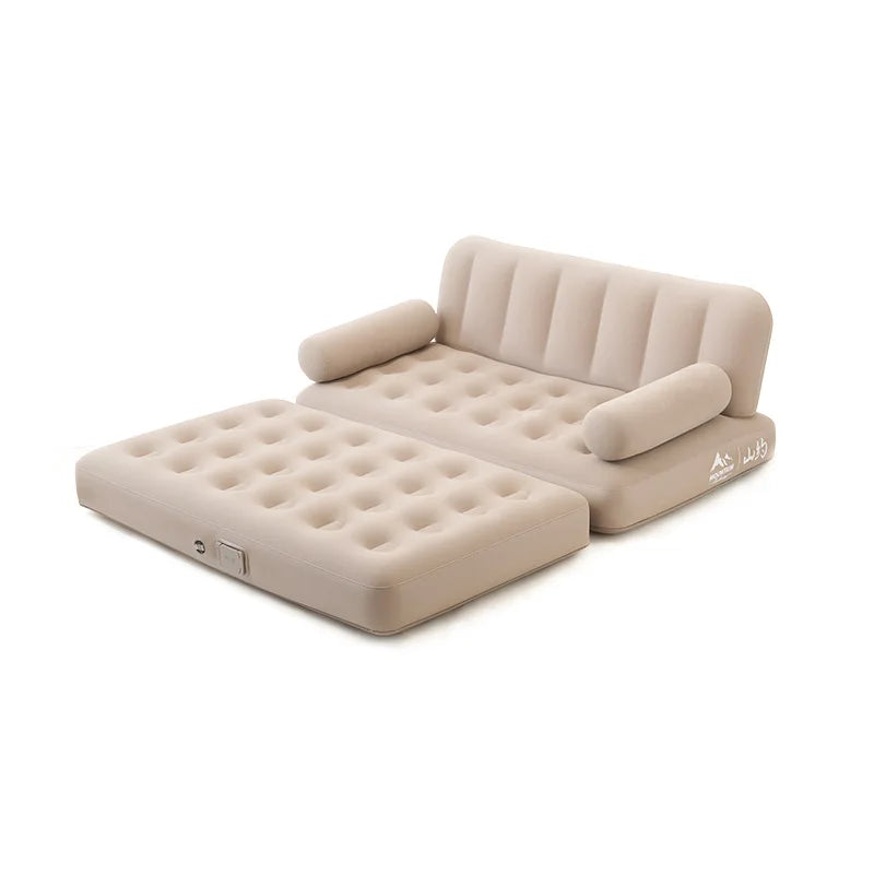 Outdoor Camping Inflatable Sofa Portable Folding Air Mattress For Hiking Tent Home Use