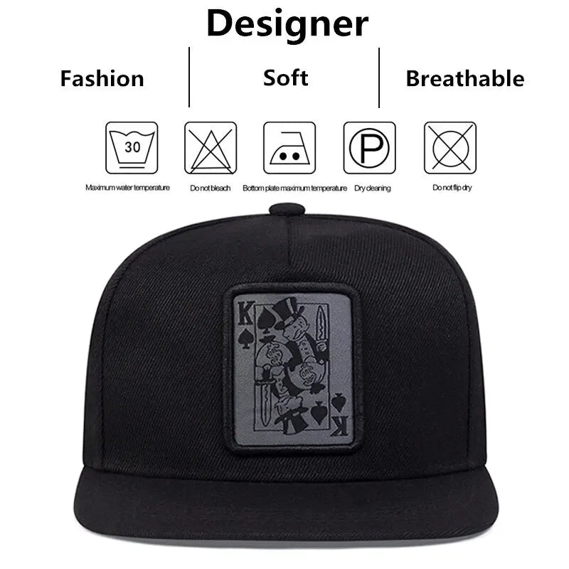 New Trendy Hip Hop Baseball Cap – Adjustable Snapback Trucker Hat
