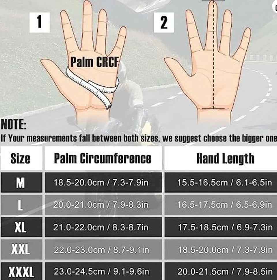 Motorcycle Racing Gloves Men Summer Breathable Motocross Protective Gear with Grip Palm for Moto Cycling Riding