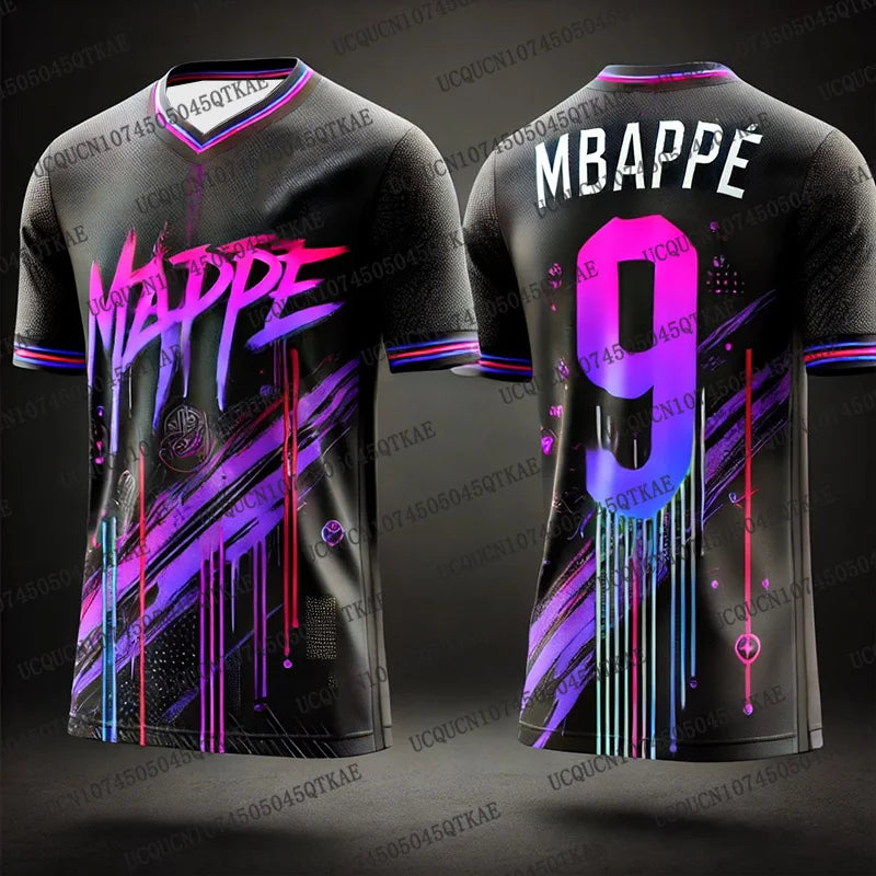 Football Sports T Shirt Number 9 Breathable Training Jersey