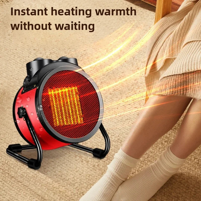 Smart Temperature-Controlled Fan Heater Fast Heating with Smart Thermostat Multi-Purpose Heater For Home And Commercial Use