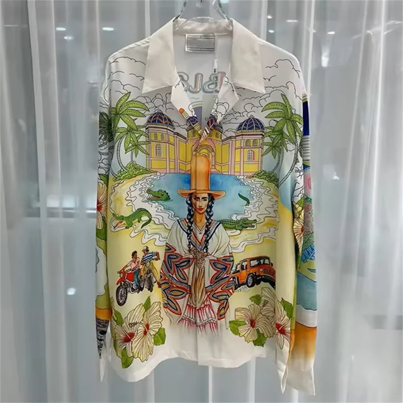 Unisex Printed T-Shirt - 100% Polyester Breathable Slim Fit Casual Tee