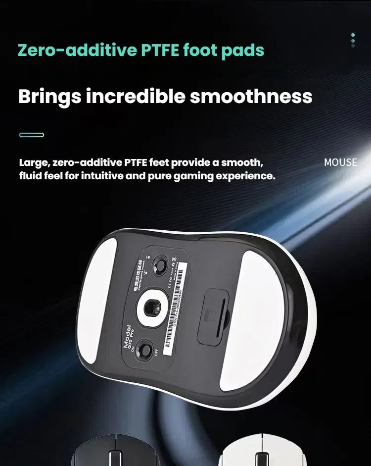 A New Generation M348 Lightweight Wireless Bluetooth Mouse 6-speed 6400DPI1K Return Rate Ultra-low Delay E-sports Sensor