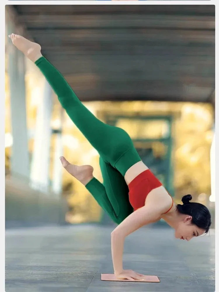 Women’s High Waist Yoga Pants - No Front Seam Seamless Gym Leggings