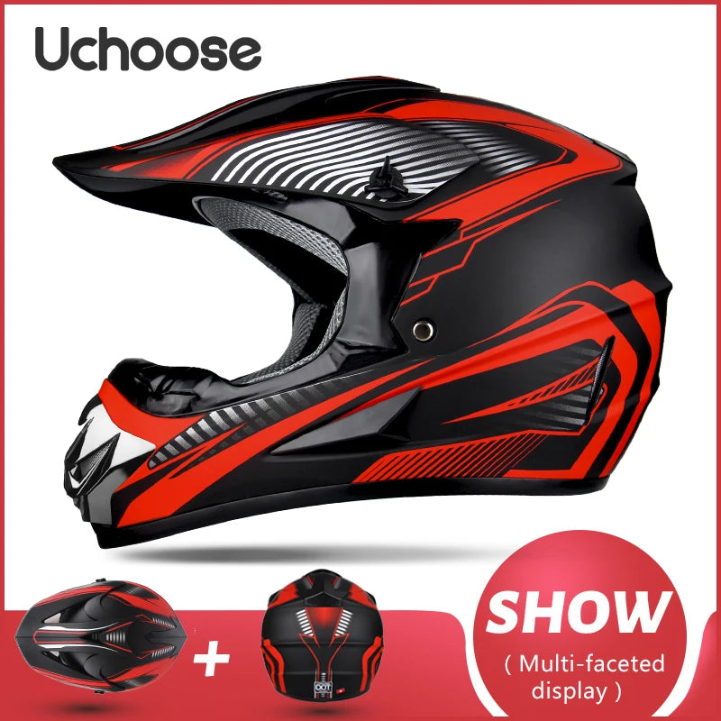 Motocross Motorcycle Helmet Adult Off Road Racing Enduro Helmet
