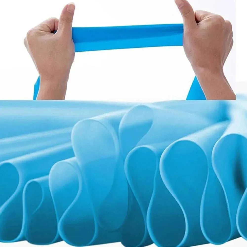 Resistance Bands for Working Out Stretch Elastic Exercise Band for Physical Therapy Pilates Outdoor Fitness and Home Gym