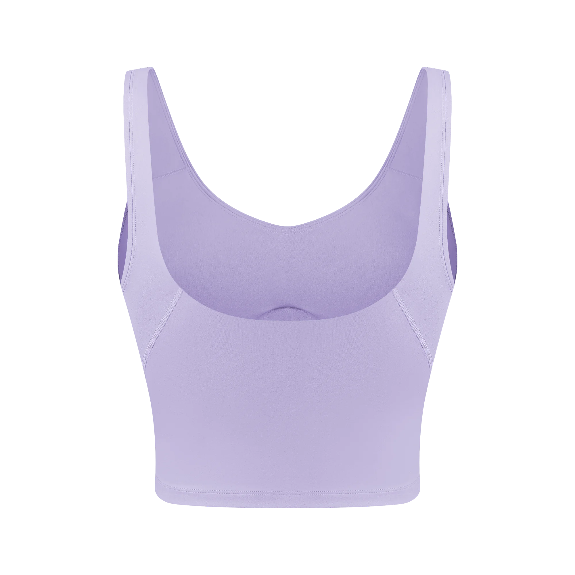 Women’s Sports Bra Yoga Top with Fixed Chest Pad Gym Vest U-Shaped Back Fitness Crop Top