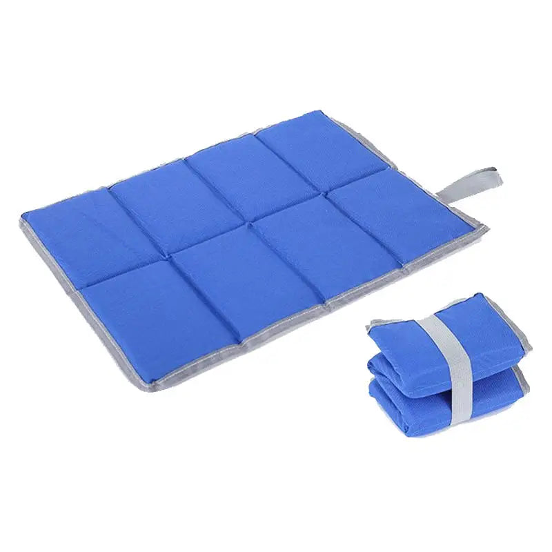 Folding Camping Mat Portable Outdoor Oxford Cloth Waterproof Sitting Pad Hiking Small Seat Mat