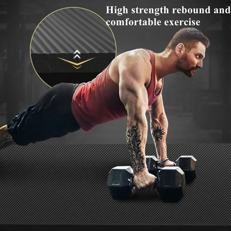 Thick Yoga Mat 15mm 20mm Anti Slip Fitness Exercise Mat for Yoga Pilates Gym 183×60cm