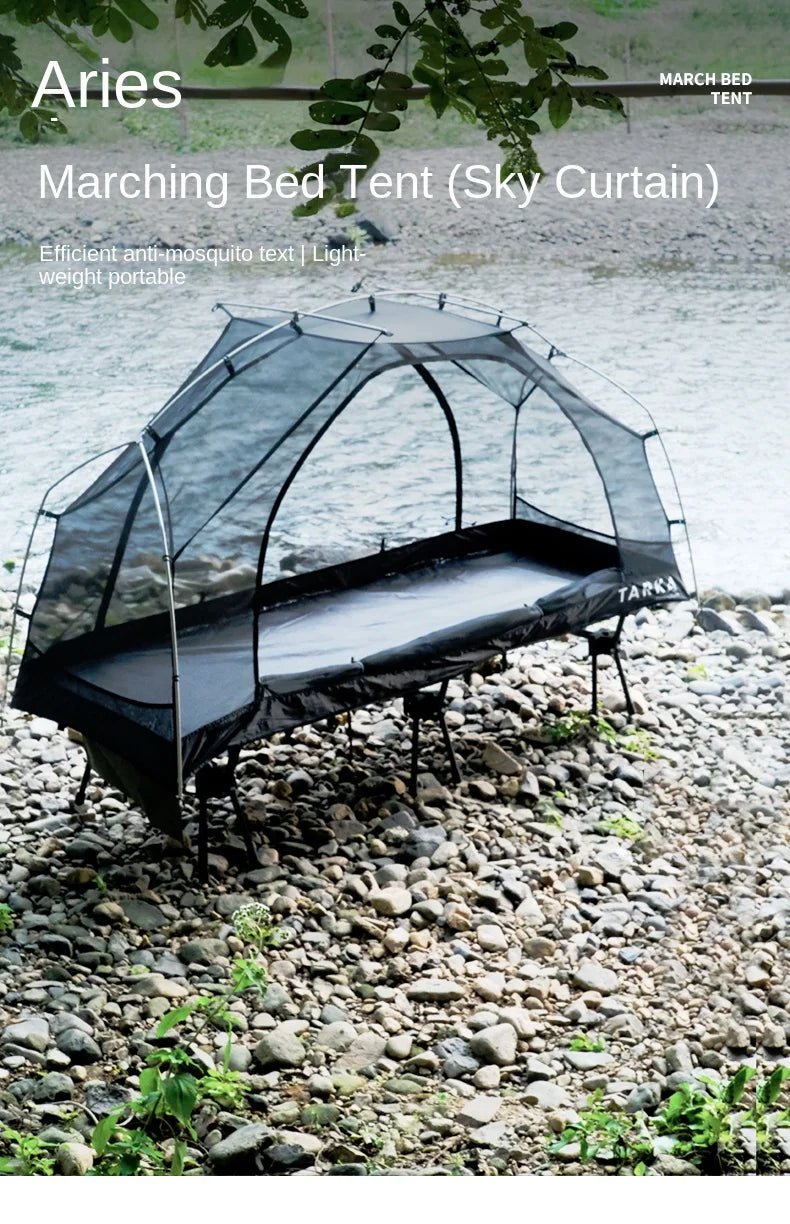 TARKA Camping Bed Inner Tent Insect Prevention Mesh Tent For Summer Hiking One Person Use