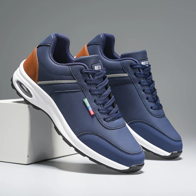 Waterproof Men’s Tennis Shoes | Lightweight Soft Sole Outdoor Sneakers