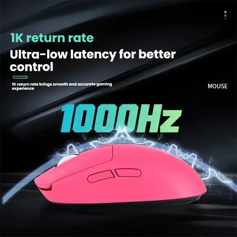 A New Generation M348 Lightweight Wireless Bluetooth Mouse 6-speed 6400DPI1K Return Rate Ultra-low Delay E-sports Sensor