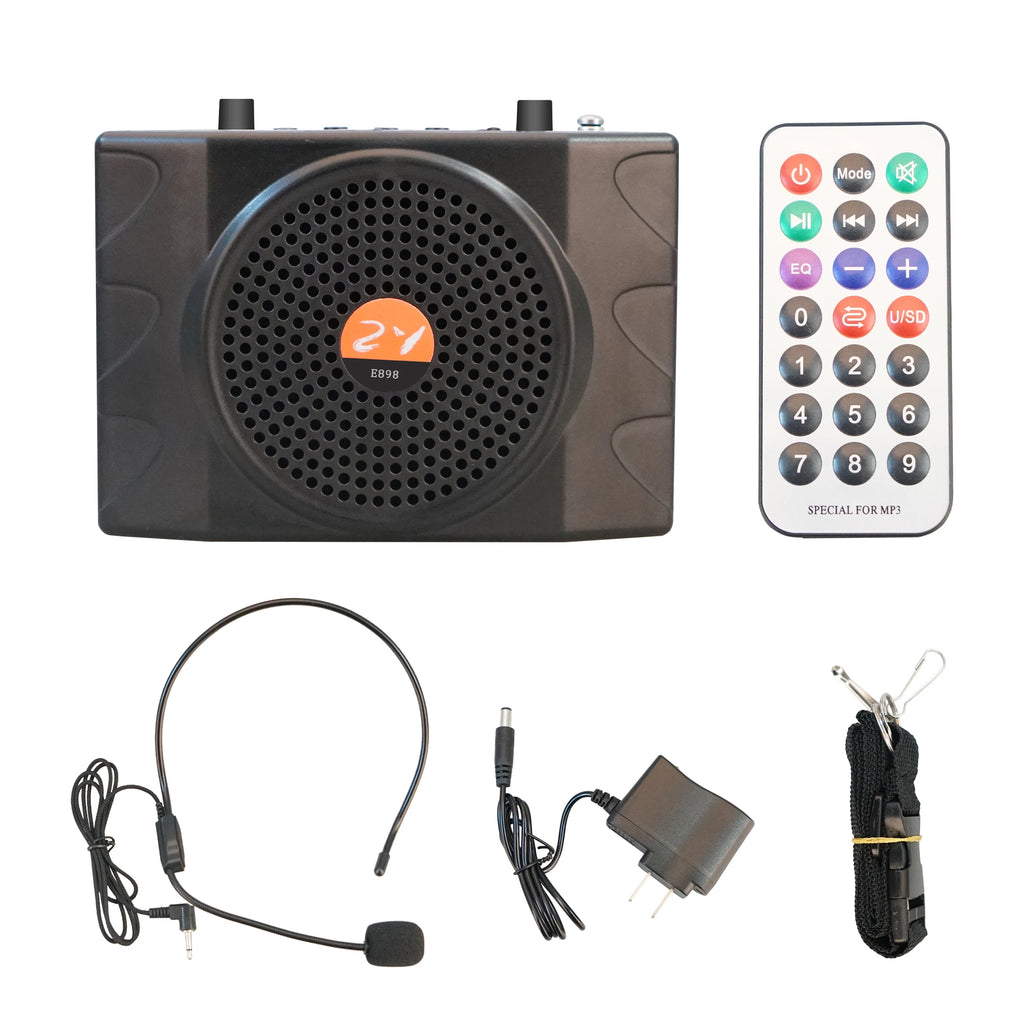 Speaker for Teachers Loudspeaker Microphone Portable Voice Amplifier Mini Wired Audio Natural Stereo Sound Speech