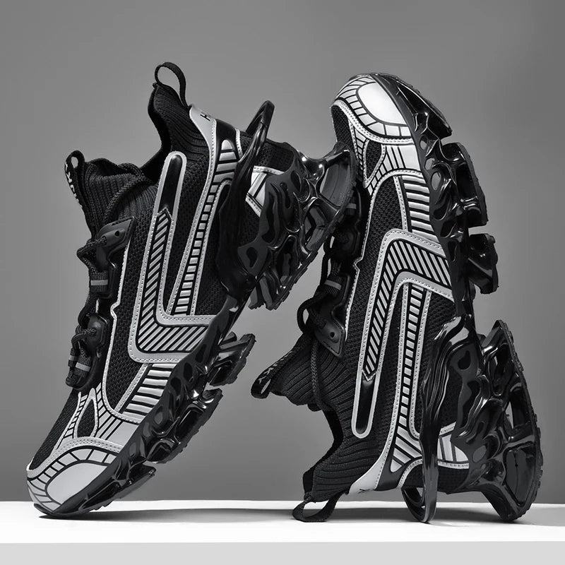 Elite Racer Series - Luxury Breathable Performance Sneakers - Men's Urban Fashion Trainer - SKU-CODE