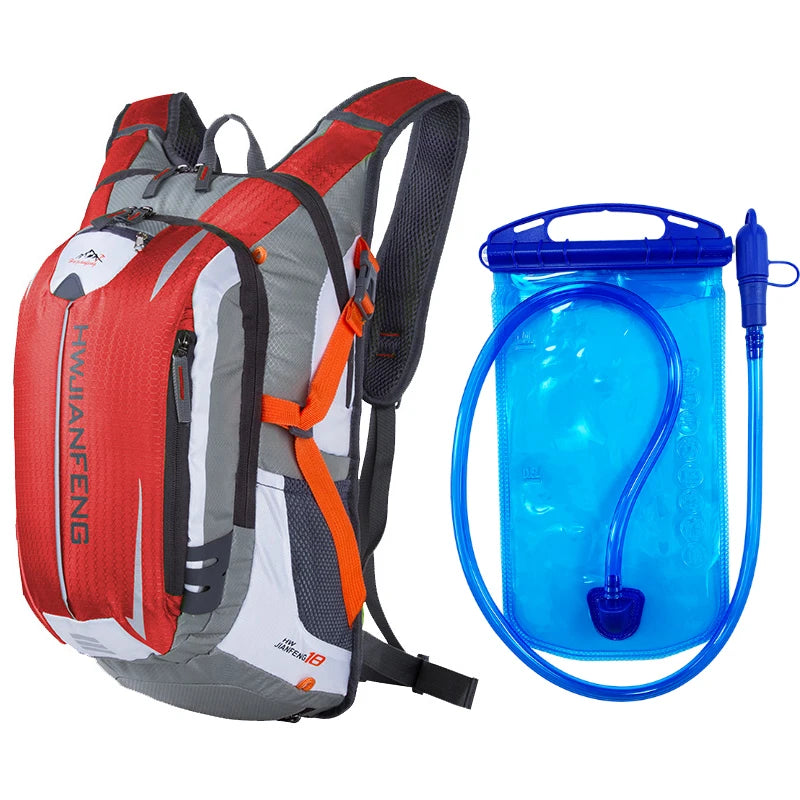 18L Outdoor Sports Backpack Waterproof Ultralight Hiking Cycling Running Hydration Rucksack