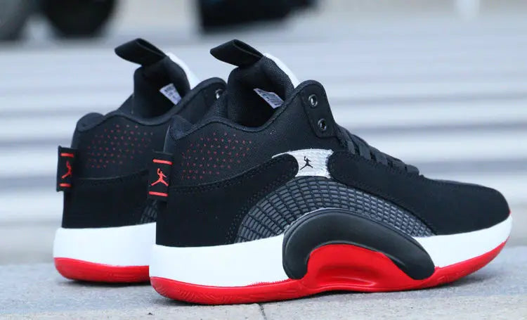 Winter Men’s Basketball Sneakers | Outdoor Non-Slip Youth Sports Training Shoes