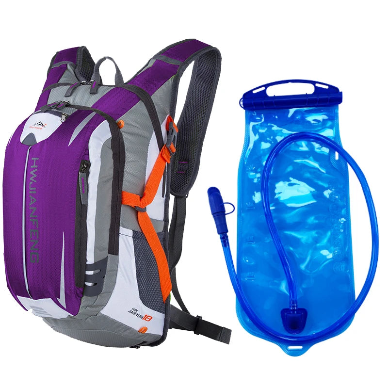 18L Outdoor Sports Backpack Waterproof Ultralight Hiking Cycling Running Hydration Rucksack