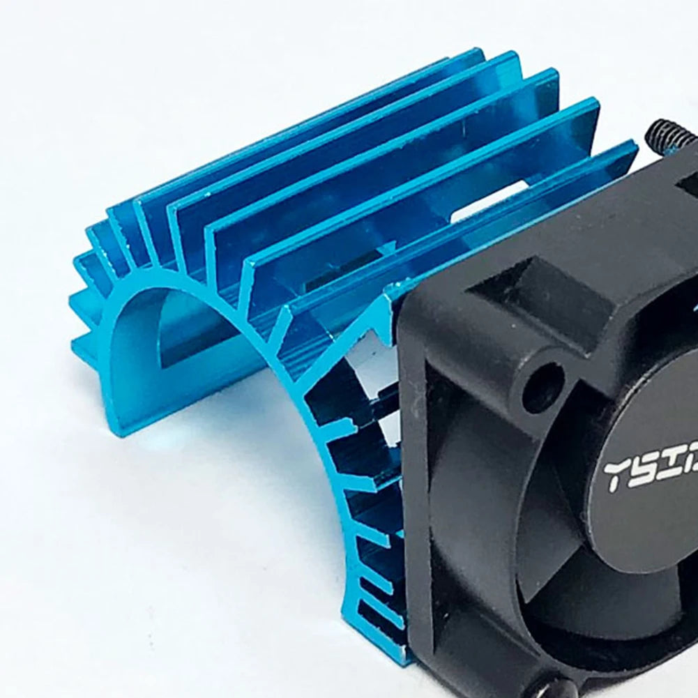 RC 380 390 2838 2845 2847 Brushless Motor RC Motor Fan Aluminum Cover Heat Sink with Cooling Fan for 1/14 1/16 1/18 RC Car - trendingshoping.com