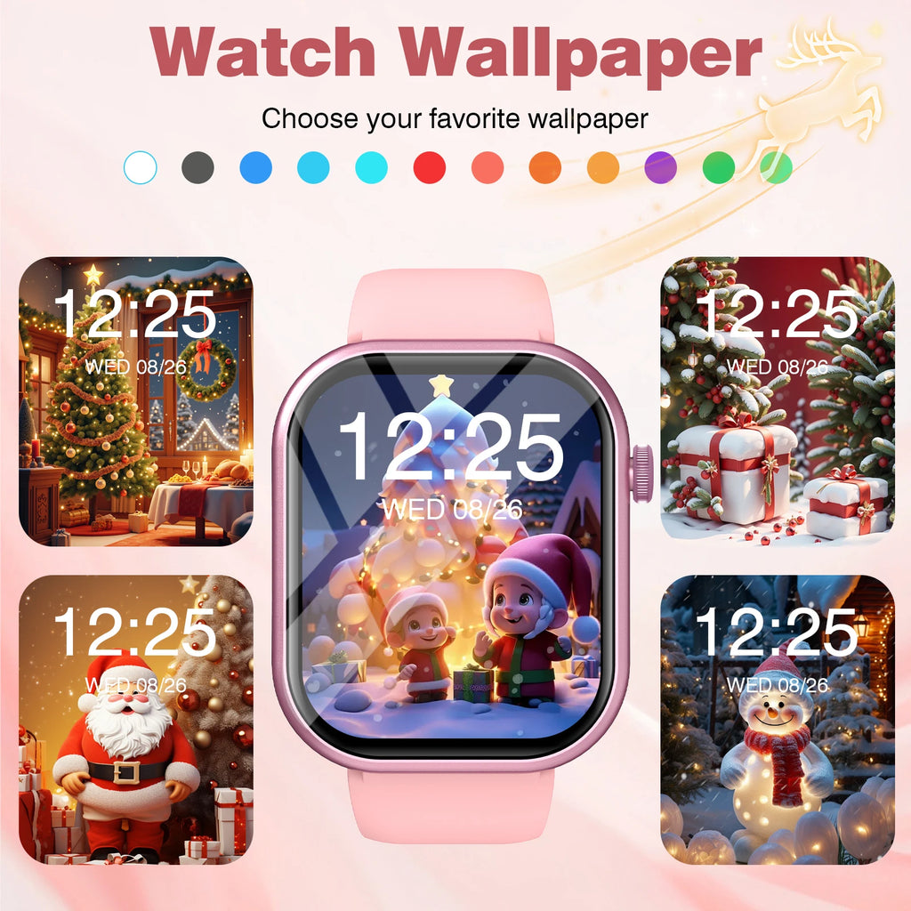 Smart Watch for Men & Women – Wireless Calling/Dial, App Notifications, Sports Fitness Watch for iPhone & Android