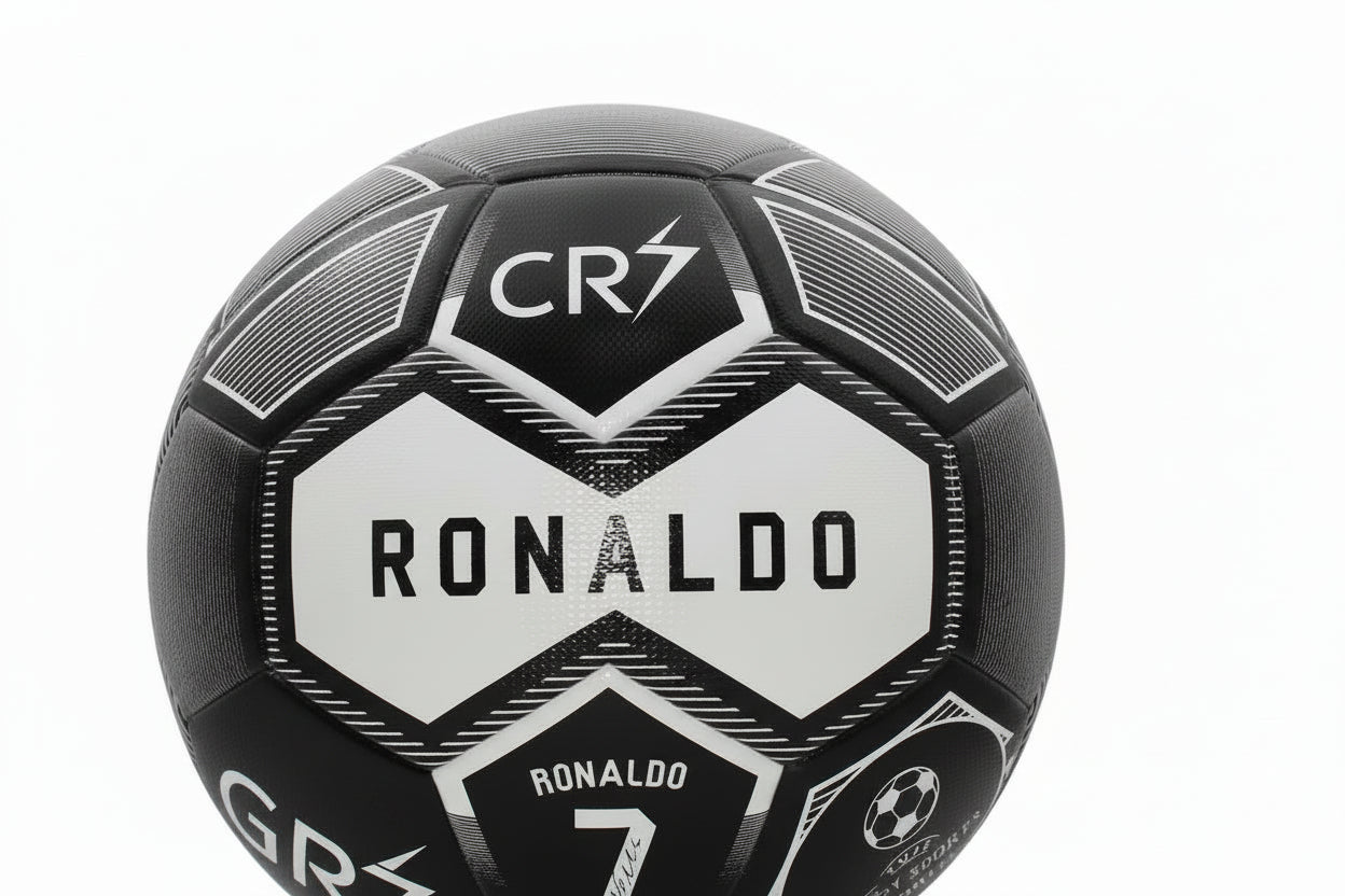 CR7 Soccer Balls Standard Size 5 PU Material Seamless Goal Team Outdoor Match Game Football Trainings