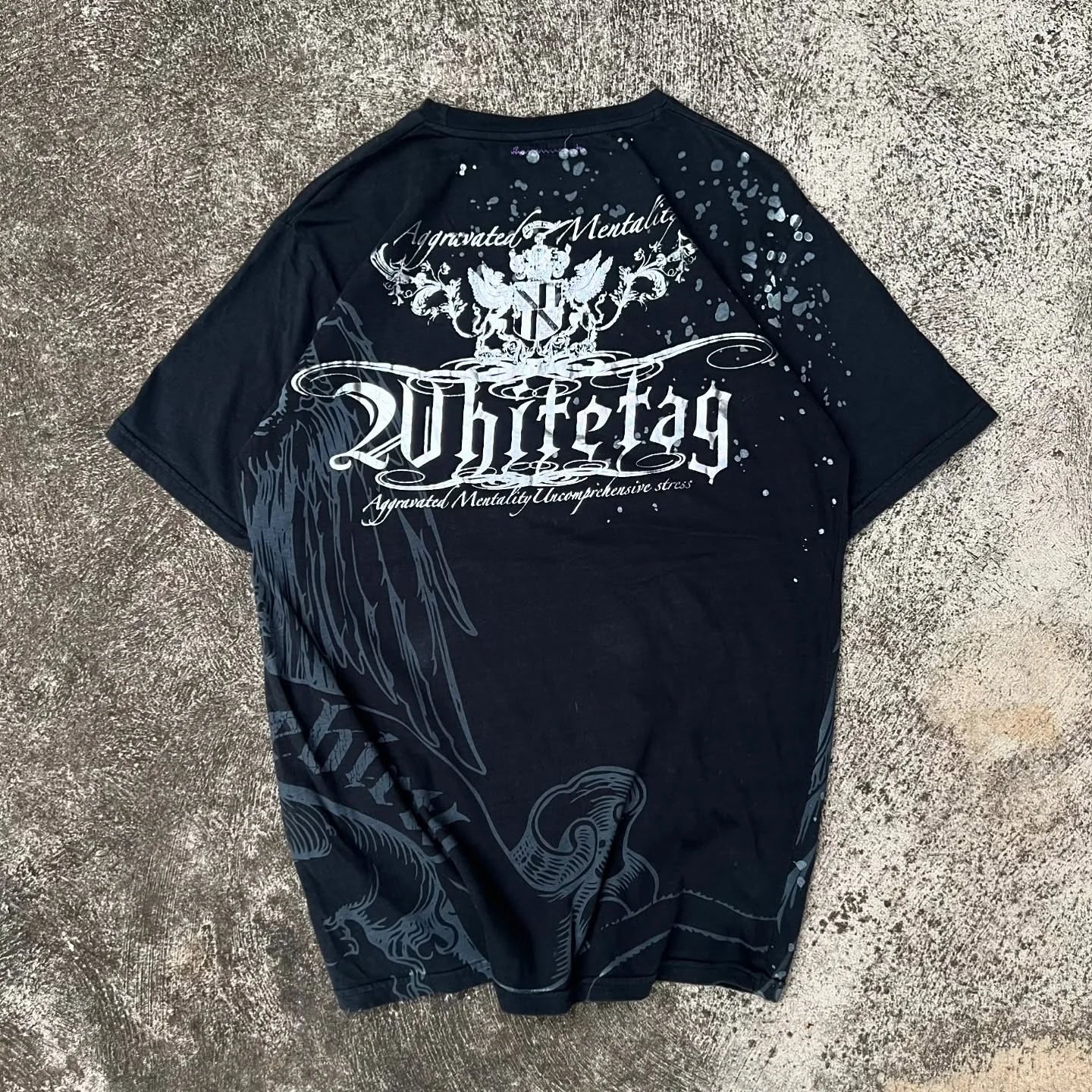 New Tapout Series T-Shirts Unisex Retro American Gothic Summer Casual Tops Hip-Hop Punk Printing Street Clothes