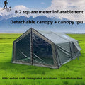 Inflatable Camping Air Tent Portable Outdoor Fabric Large High Quality House Tent 8 Point 2 Square Meters