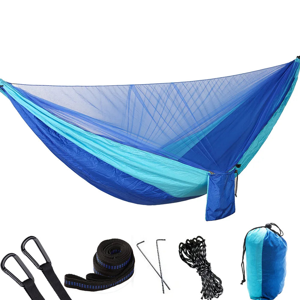 Naturehike Two Person Camping Hammock With Mosquito Net Ultralight Outdoor Hanging Swing For Adults