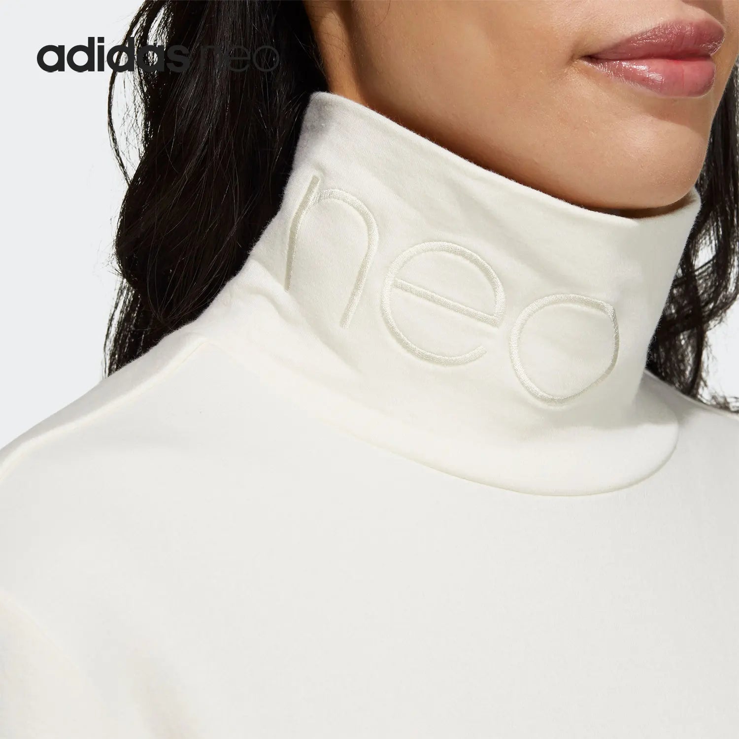 GP5498 Women's High Neck Performance Hoodie - Thick Micro-Elastic Sport Pullover - Thermal Athletic Knitwear for Women