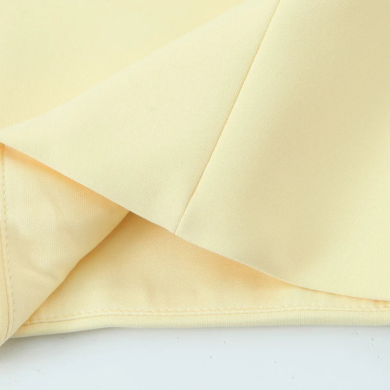 HXAO Butterfly Crop Top Woman Summer Yellow White Slip Top Cute Bow Off Shoulder Tank Top Tanks & Camis Sleeveless Backless Tops