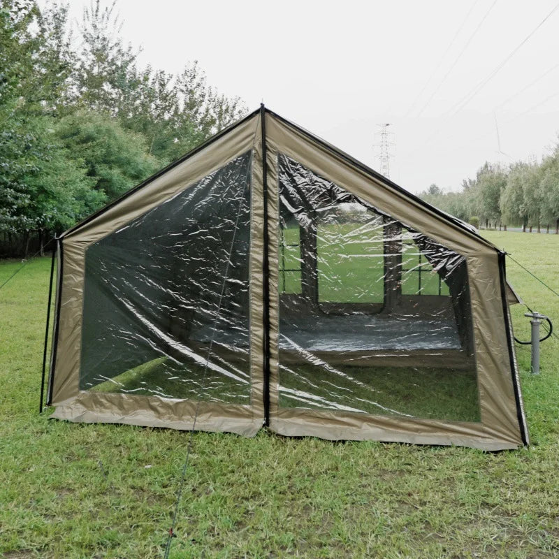 Inflatable Camping Air Tent Portable Outdoor Fabric Large High Quality House Tent 8 Point 2 Square Meters