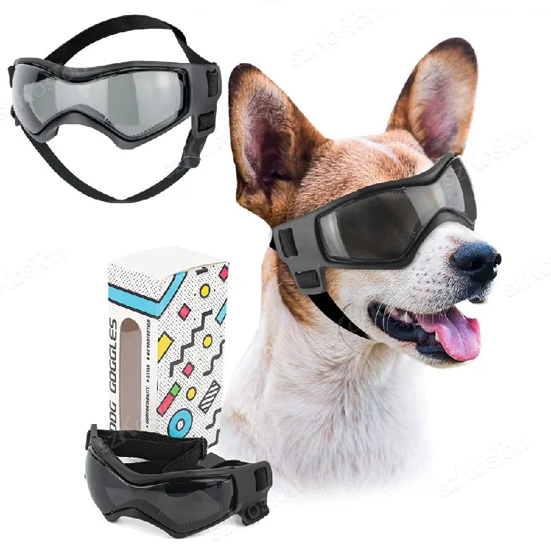 Dog and Cat Goggles UV Protection Adjustable Strap