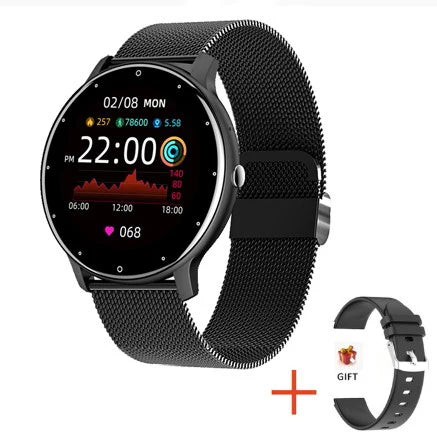 LIGE Smart Watch for Women & Men – Full Touch Screen, Bluetooth 5.2 Call, Waterproof Sports Fitness Tracker IP67 ZL02