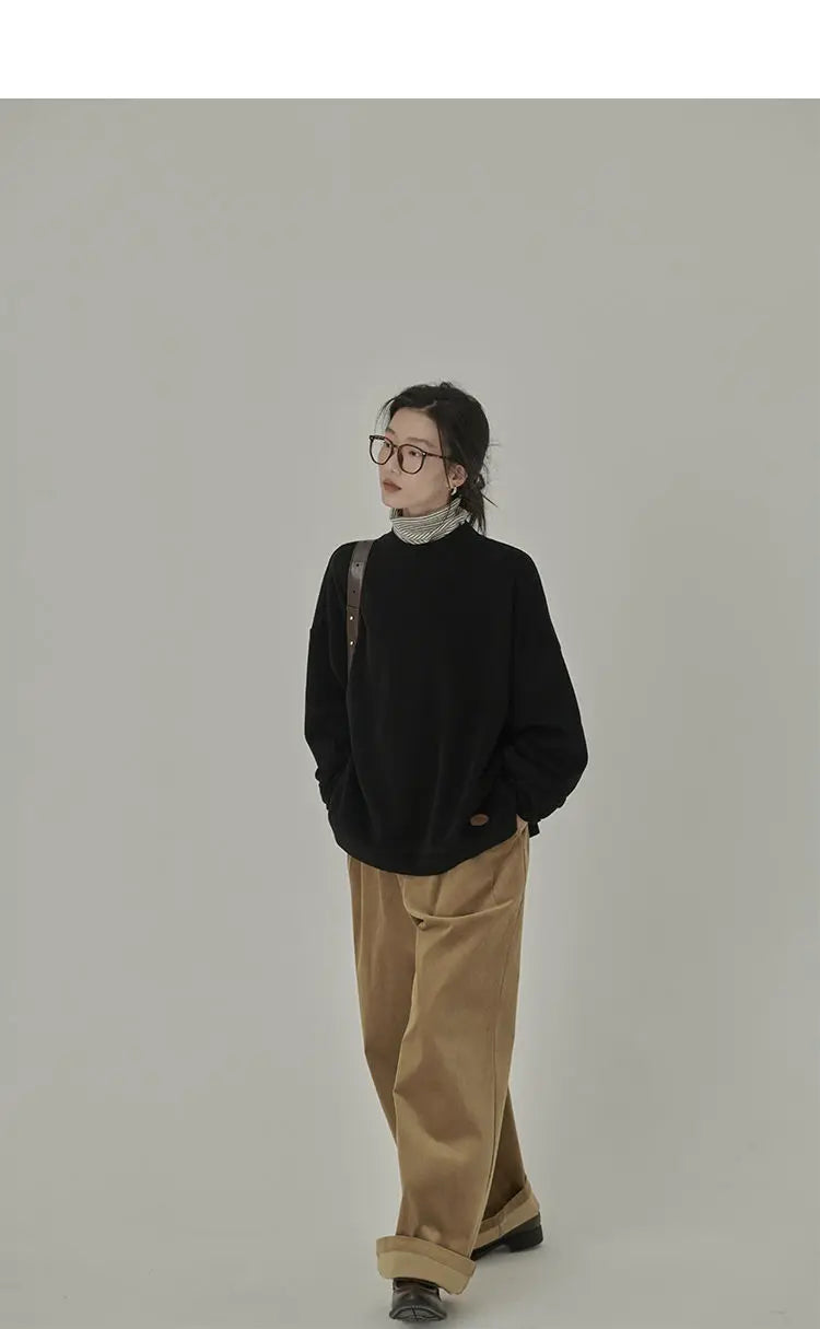 Striped T-shirts Women Spring Cozy Long Sleeved All-match Daily Elegant Classic Turtleneck Tops Hot Sales Korean Style Clothing