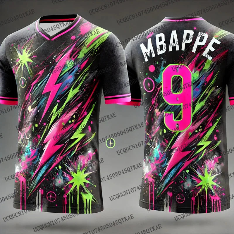 Football Sports T Shirt Number 9 Breathable Training Jersey