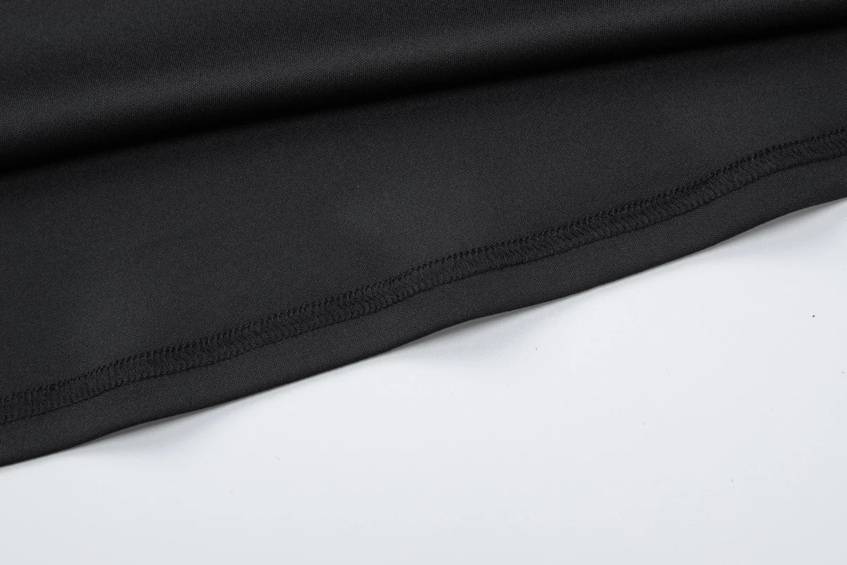 Dulzura Women's Off-Shoulder Long Sleeve Mini Dress - Slim Fit Sexy Party Clubwear