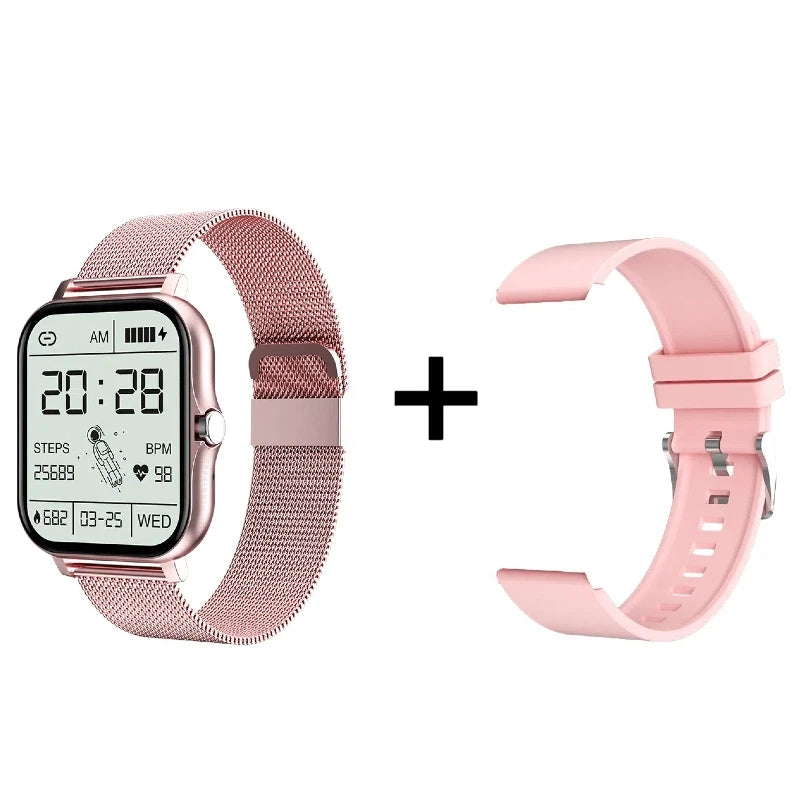 Multifunction Smart Watch for Men Women Kids – Message Reminder, Music Control, Sport Step & Calorie Tracker, D13/116Plus