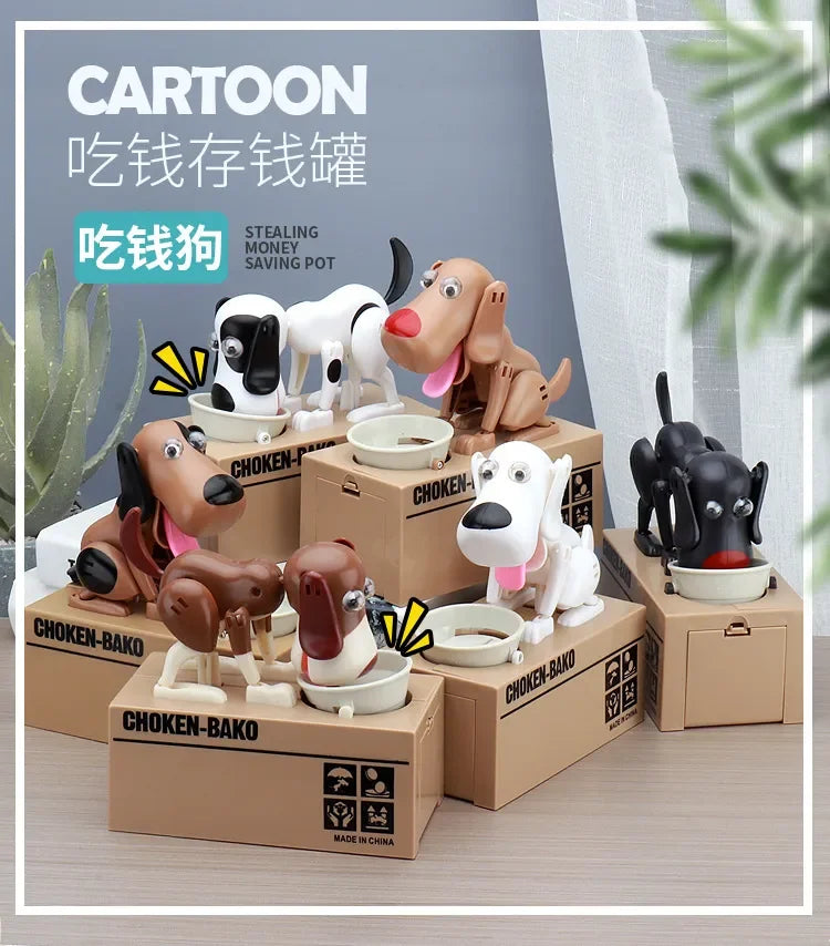 Panda Coin Box Kids Money Bank Automated Cat Thief Money Boxes Toy Gift for Children Coin Piggy Money Saving Box Christmas gift - trendingshoping.com