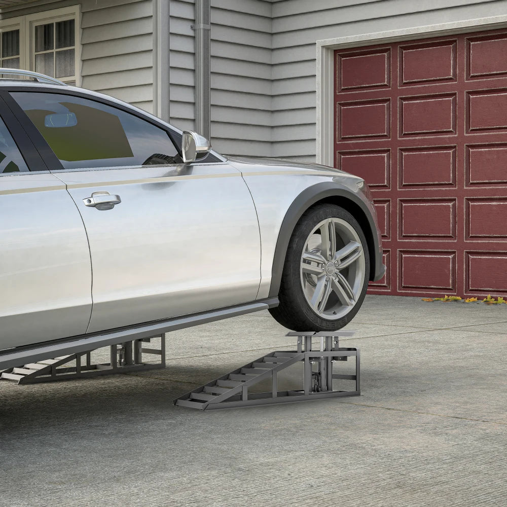 [Shipping within EU in 3-5 days] 2T/3T/5T, 2pcs Car Loading Ramp Height Adjustable Ramp Jack, Loading Ramp Set Lifting Platform - trendingshoping.com