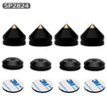 Speaker Stand Feet Foot Pad aluminium alloy metal Spikes Cone Floor Foot Nail for loudspeakers Shoes Spike shock absorber