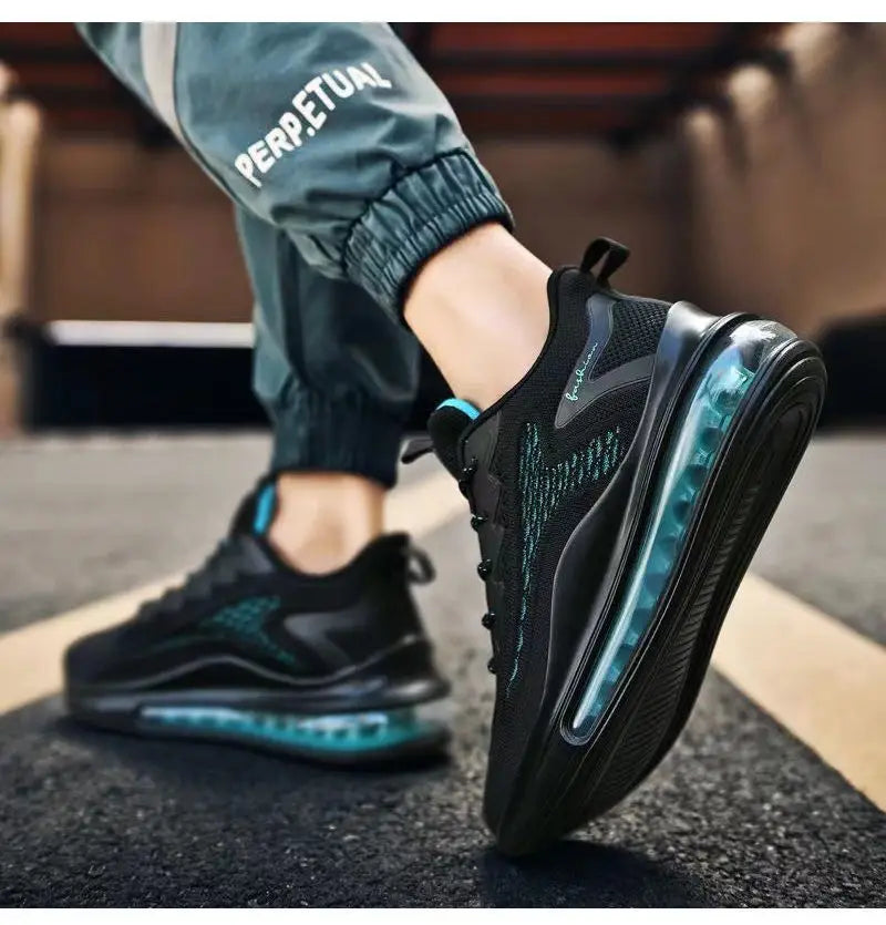 Men’s 2025 Running Sneakers | Shock-Absorbing Non-Slip Lightweight Sports Shoes