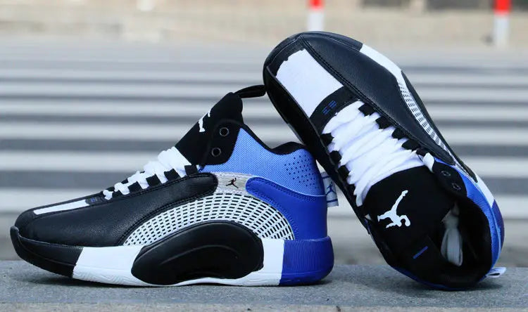 Winter Men’s Basketball Sneakers | Outdoor Non-Slip Youth Sports Training Shoes