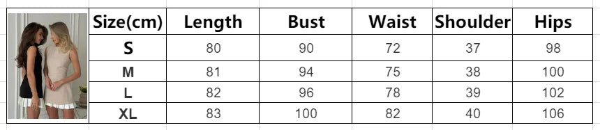 Women's Sleeveless Pleated Mini Dress - Patchwork Elegant Office Wear