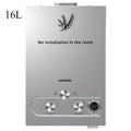 VEVOR LPG liquefied petroleum gas water heater 6L 8L 10L 12L 16L 18L liquefied petroleum gas propane butane water heater - trendingshoping.com