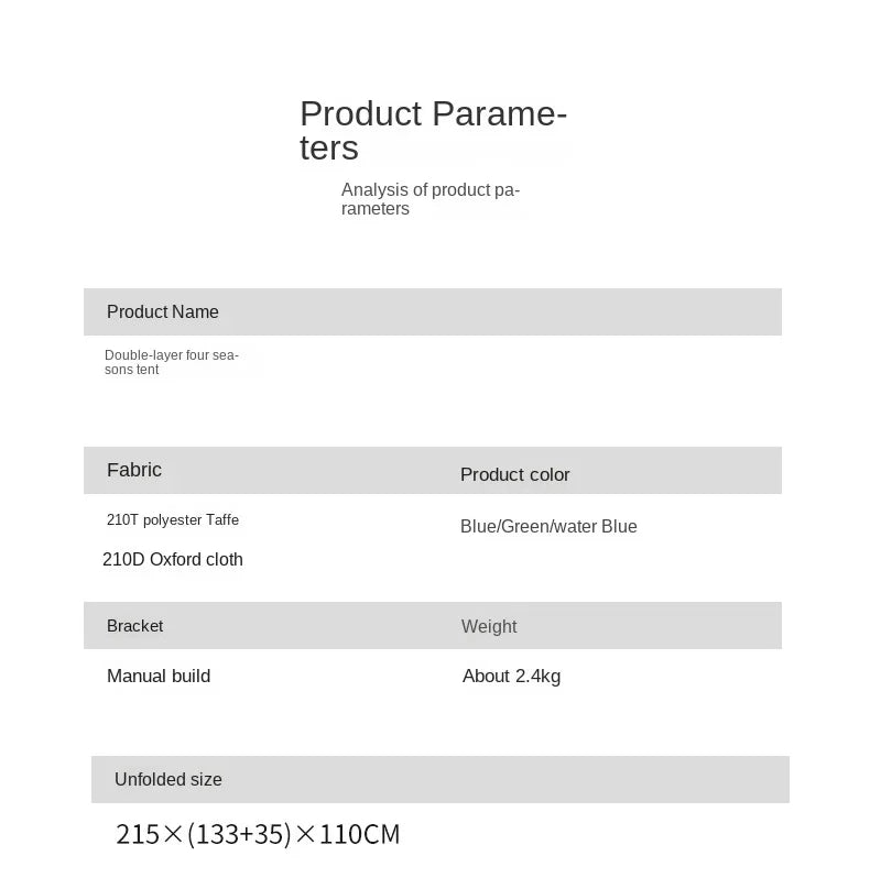 Portable Camping Air Conditioner Fast Cooling Mobile Tent Air Conditioner For RV Outdoor Use