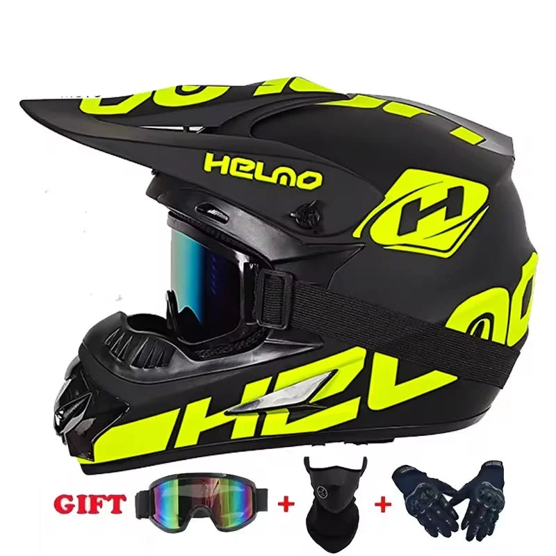 Motorcycle Helmet Youth Kids Child Full Helmet Children Helmets Motocross Casco Moto children Off-road Safety Protection DOT