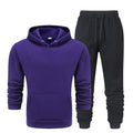 Men’s 2-Piece Sports Tracksuit - Autumn Hoodie & Joggers Set for Running & Fitness